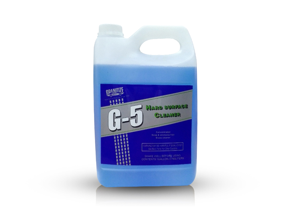 Glass and decorative component cleaning agent G-5