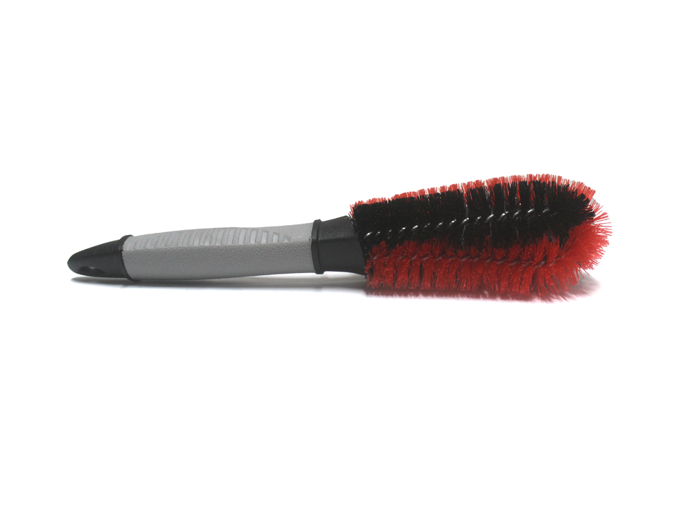 Round head hub brush