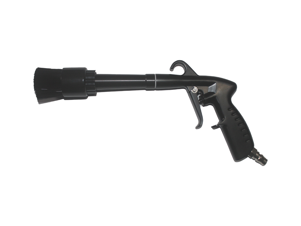 Dry cleaning gun